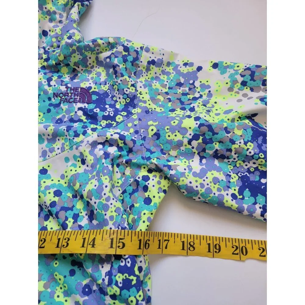 The North Face Multi Colored Hooded Lightweight Girl Jacket Size L Outer Wear - Picture 6 of 9